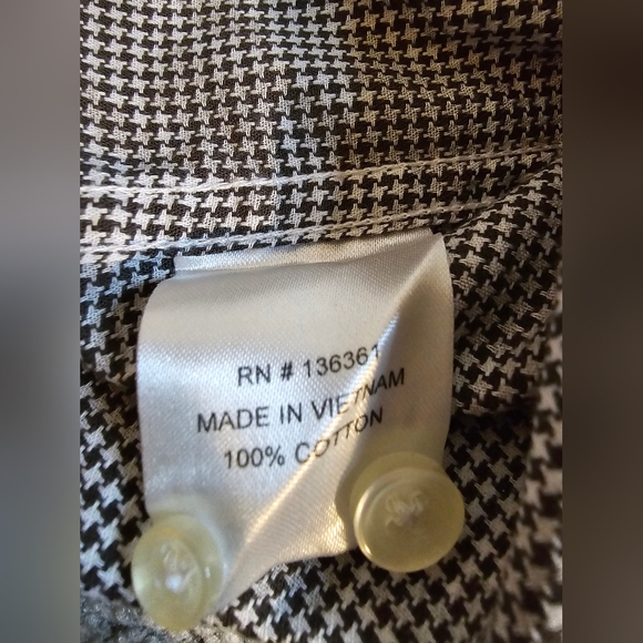 Italia Vintage Button Front Men's Size XL EUC - Picture 7 of 8